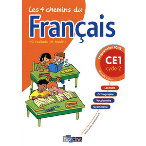 LES 4 CHEMINS DU FRANCAIS CE1 ED.2009