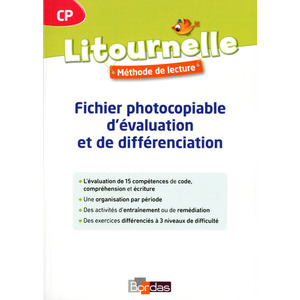 LITOURNELLE CP FICHIER D'EVALUATION + CD-ROM ED.2014