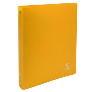 CLASSEUR 4 ANNEAUX 30mm POLYPRO JAUNE