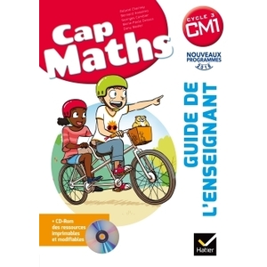 CAP MATHS CM1 GUIDE DE L'ENSEIGNANT + CDROM - ED.2017