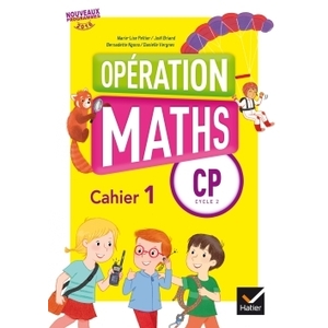 OPERATION MATHS CP CAHIERS ELEVE 1 & 2 + MEMO ED.2016