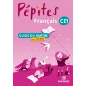 PEPITES CE1 FRANCAIS GUIDE DU MAITRE + CD-ROM ED.2014