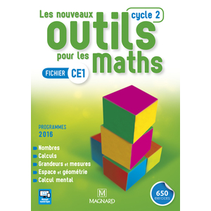 LES NOUVEAUX OUTILS POUR LES MATHS CE1 FICHIER ELEVE - ED.2016