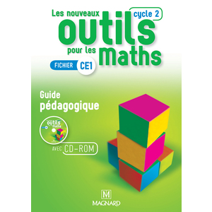 LES NOUVEAUX OUTILS POUR LES MATHS CE1 GUIDE PEDA+CD ROM - ED.2016