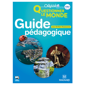 ODYSSEO QUESTIONNER LE MONDE CE2 GUIDE PEDAGOGIQUE + CD ROM - ED.17