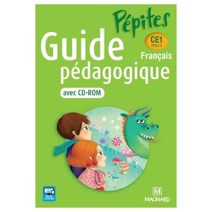 PEPITES FRANCAIS CE1 GUIDE PEDAGOGIQUE + CDROM ED.17