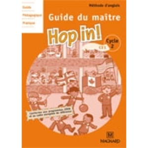 HOP IN ! CE1 GUIDE DU MAITRE + 3 CD AUDIO