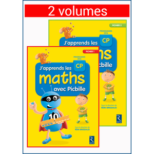 J'APPRENDS LES MATHS CP PICBILLE FICHIER ELEVE 2 VOL.+ MEMO - ED.2018