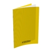 10 CAHIERS PP JAUNE 24X32 96P 5X5 90G PIQURE