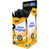 CRISTAL MEDIUM 50 STYLOS BILLES NOIR