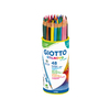 STILNOVO AQUARELLABLE POT 48 CRAYONS COULEURS ASSORTIS