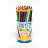 ÉLIOS GIANT POT 48 CRAYONS COULEURS ASSORTIS