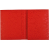 PROTÈGE-CAHIER CARTON 17X22 2 RABATS 225GR ROUGE