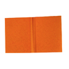 PROTÈGE-CAHIER CARTON 17X22 2 RABATS 225GR ORANGE