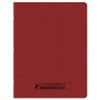 CAHIER PP RECYCLÉ 17X22 96P SÉYÈS ROUGE