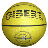 +BALLON BASKET CAOUTCHOUC  T. 5 Ø 22CM
