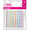 100 STRASS COLORIS PASTELS ASSORTIS