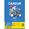 CANSON BLOC PEINTURE BLANC A4 200G 20F