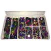 +COFFRET PAILLETTES ET SEQUINS PERFORÉS FORMES ET COLORIS ASSORTIS
