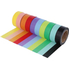 10 ROULEAUX MASKING TAPE 15MMX15M COLORIS ASSORTIS