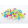 1 000 PERLES CASSIS PLASTIQUE PHOSPHORESCENTS ASSORTIS