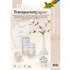 10F PAPIER TRANSPARENT BLANC A4