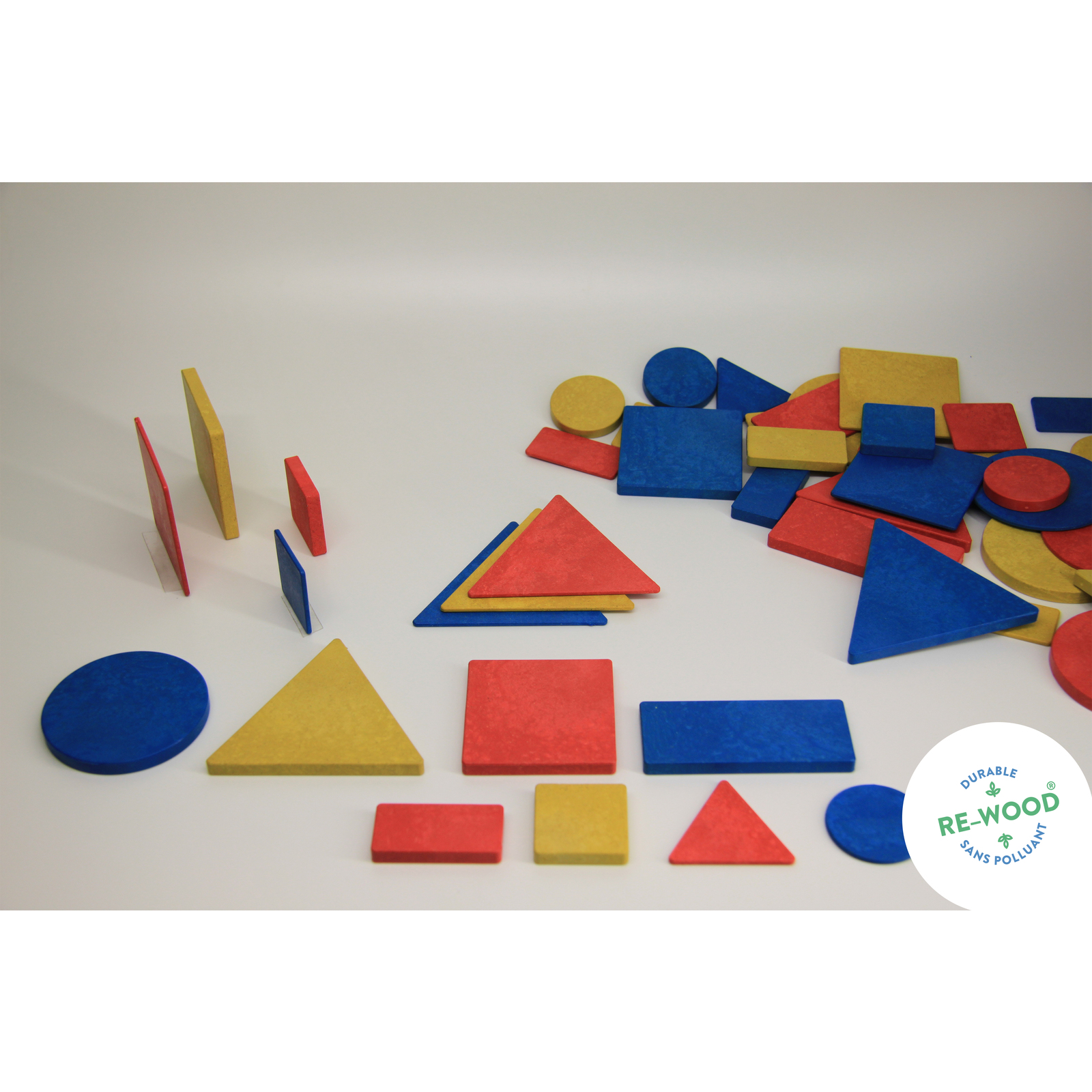 Atelier Géoplans - Pour 2 enfants - Formes, grandeurs, couleurs