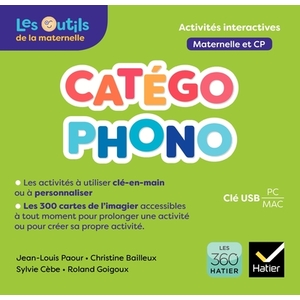 CATÉGO/PHONO/ORDO MATERNELLE GS - PHONO - CLÉ - ED. 2018