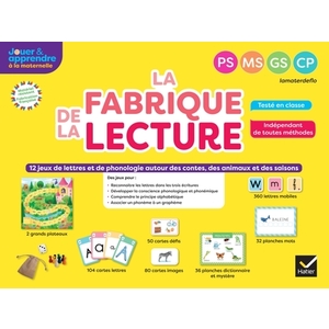 LA FABRIQUE DE LA LECTURE - FRANCAIS - PS-MS-GS-CP ED. 2023