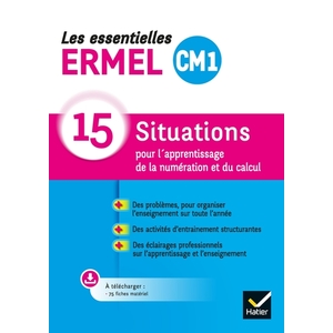 LES ESSENTIELLES ERMEL MATHS CM1 GUIDE+RESSOURCES TELECH.- ED. 2021
