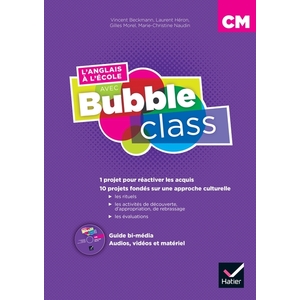 BUBBLE CLASS CM - L'ANGLAIS À L'ÉCOLE AVEC BUBBLE CLASS - CLÉ USB - ED. 2025