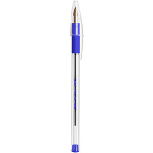 CRISTAL GRIP 20 STYLOS BILLES MOYENNE BLEU