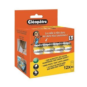 CLÉOPATRE COLLE 12 BÂTONS 8G DONT 2 GRATUITS