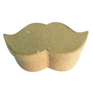 6 MINI BOÎTES MOUSTACHE CARTON DONT 1 OFFERTE