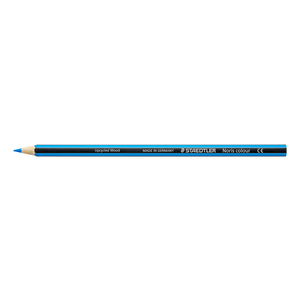 NORIS COLOUR 185 12 CRAYONS COULEURS BLEU CLAIR