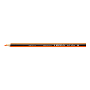 NORIS COLOUR 185 12 CRAYONS COULEURS ORANGE