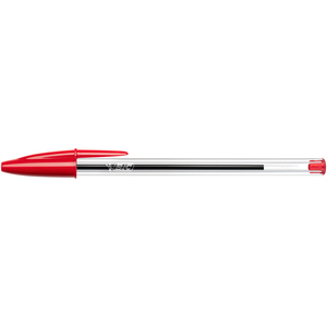 CRISTAL MEDIUM STYLO BILLE ROUGE