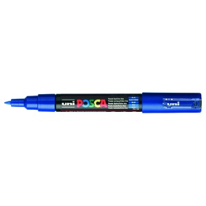 MARQUEUR POSCA BLEU FONCE PC1MC PTE ULTRA FINE