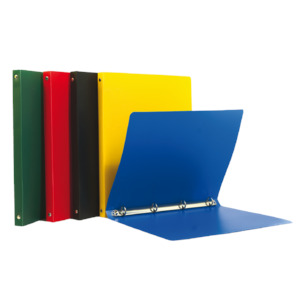 CAHIER CLASSEUR POLYPRO 4 ANNEAUX D20 mm - COLORIS ASSORTIS