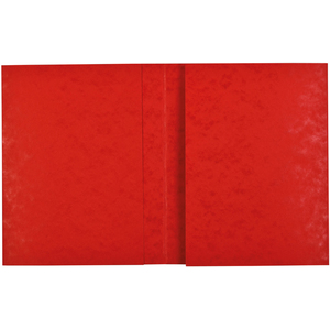 PROTÈGE-CAHIER CARTON 17X22 2 RABATS 225GR ROUGE