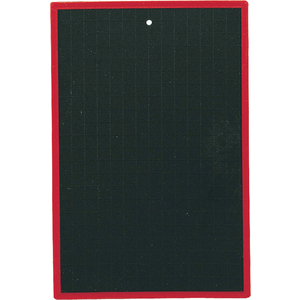 ARDOISE NOIRE PLASTIQUE 17X25CM