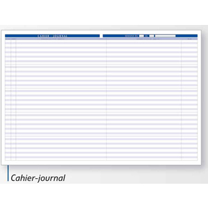 CAHIER JOURNAL DU PROFESSEUR