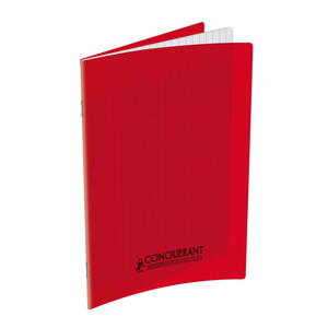 CAHIER PP ROUGE 17X22 32P SÉYÈS 90G PIQURE