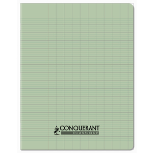 CAHIER PP 17X22 96P SÉYÈS VERT PASTEL