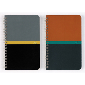 CARNET RELIURE INTÉGRALE 11X17 100P 5X5 70G