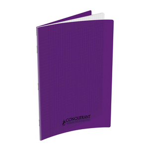 CAHIER PP VIOLET 21X29,7 96P SÉYÈS 90G PIQURE