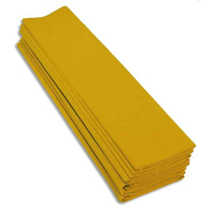 10F CRÉPON STANDARD 0,5X2M JAUNE CITRON