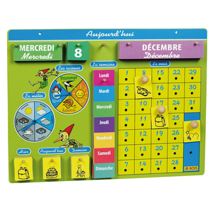 CALENDRIER PERPÉTUEL EN BOIS