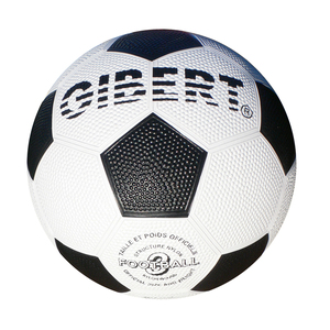 BALLON FOOTBALL GRAINÉ  T.3 Ø 18CM