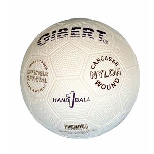 BALLON HAND BALL CAOUTCHOUC  T. 1 Ø 16CM